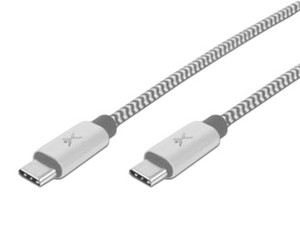 Cable Perfect Choice de USB-C a USB-C (M-M), 1m. Color Gris.