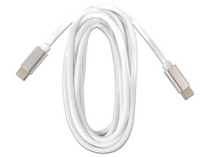 Cable Perfect Choice USB-C macho a USB-C macho, 2m. Color Blanco.