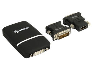 USB para video a VGA, DVI ó