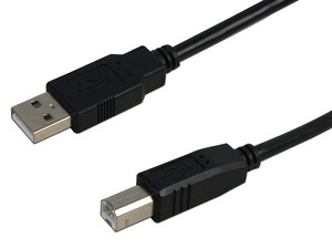 Cable StarTech de USB 2.0 tipo A (M) a USB tipo B (M), 1.8m, para Impresora y Escáner.