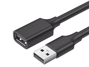 Cable Extensor USB 2.0 A A 1 Metro, Macho-Hembra, Ultra Durabilidad, Núcleo De Cobre Estañado 28/22 AWG, Blindaje Interior Múltiple.