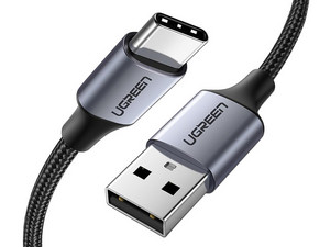 Cable de carga rápida UGREEN de USB 2.0 a USB-C, 2m de longitud.