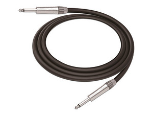 Cable de Audio Cosmiconn Stereo (1/4) M-M, 3m, Color Negro.
