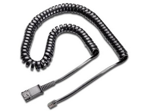 Cable telefónico Plantronics 27190-01 para teléfonos fijos, RJ-11.