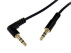 Cable Adaptador de Mini-Jack a RCA 91cm - Jack 3,5mm Macho - 2xRCA