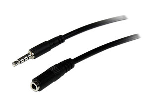 Cable estéreo extensión de 3.5mm M-H, 2 m
