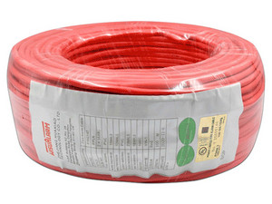 Bobina de Cable Dahua 2X18AWG-U, Para alarma de Incendio, 305m, Sin Blindaje, Color Rojo.
