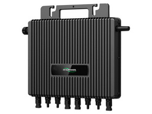 Microinversor Residencial HYXIPOWER, Potencia Salida 2000W, Comunicación WiFi, Conexión Hasta 4 Módulos Solares, Protección IP67, Diseño Tipo Gancho, Plug & Play