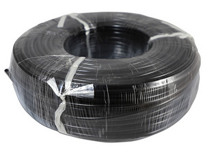 Bobina De Cable Doble Aislado de Alto Voltaje Paramon, Calibre 16, Anti-Oxidable, 100m. Color Negro