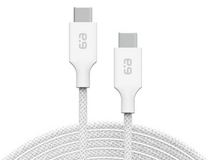 Cable Cargador PUREGEAR 64675PG, USB-C a USB-C, 1.8m, Universal, Color Blanco.