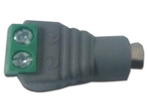 Adaptador de Alimentación SAXXON para cable de fuente de poder cortado, DC Hembra.