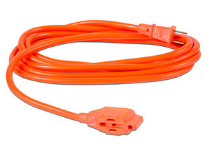 Cable de extensión Smartbitt de Uso Rudo, 10m, hasta 13 A. Color Naranja.