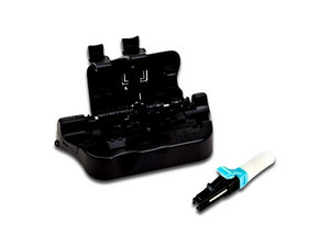 Conector LC/UPC 3M para Fibra Óptica Multimodo. Color Blanco.