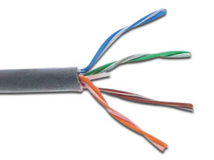 Bobina de cable UTP Belden Cat6a, 305m. Color Gris.