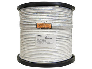 Bobina de cable BELDEN 10GXW12, Cat6a  UTP, 305m,  23 AWG, Color Blanco.