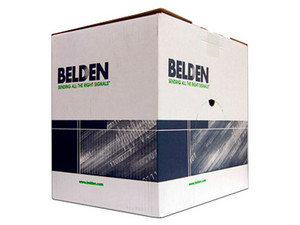 Bobina de Cable para Alarma contra incendios Belden 5320FL , 2 hilos, Rollo con 305m. Color Rojo.