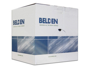 Bobina de Cable de Seguridad Belden 5504UE 008, 22 AWG, 305m, Color Gris.