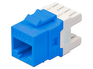 Modulo Jack de Red Belden AX104193, RJ-45, Cat6, Color Azul.
