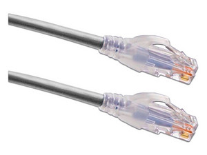 Cable de Red Belden Cat6 UTP, Conector RJ-45 (M-M), 24 AWG, 2.1m. Color Gris.