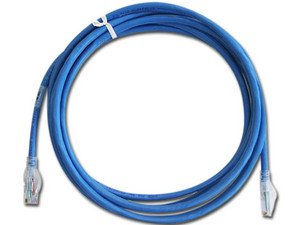 Cable de red Belden, Cat6A, UTP RJ-45 (M-M), 2.1 m, Azul.
