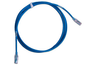 Cable de red Belden Cat6, UTP RJ-45 (M-M), 3m. Color Azul.