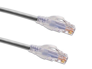 Cable de Red Belden Cat6a UTP, Conector RJ-45 (M-M), 24 AWG, 2.1m. Color Gris.
