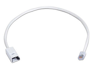 Cable Patch Belden RV6FFPUEW18-S1, RJ-45 a RJ-45 (M-H), Cat6a UTP, 45cm, Color Blanco.