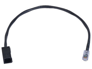 Plug Flexible Belden de Conector RJ-45 Hembra a RJ-45 Macho, Cat6A, Calibre 23AWG. Color Negro.