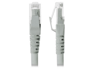 Cable RJ45 Cat6 Batauro Longitud 3.0 m Conector en el Primer Extremo RJ-45 Macho a RJ-45 Macho, Terminales PVC, Color Gris.