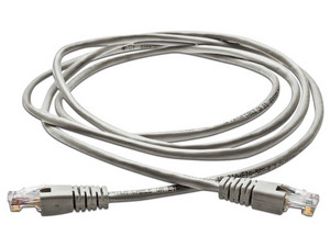 Cable Patch Condunet Cat5e UTP, RJ-45 (Macho) a RJ-45 (Macho) de 1.5m. Color Gris
