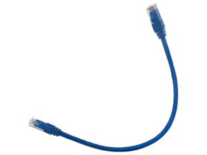 Cable de Parcheo CORNING UTP Categoría 6, Alta Velocidad, Color Azul, 0.3 Metros, 6 mm.