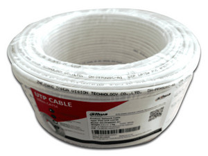 Bobina de Cable Dahua Cat5e (UTP), 100m. Color Blanco.