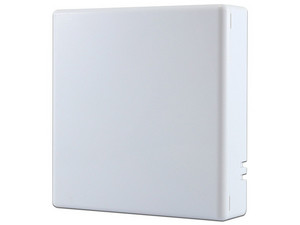 Caja Terminal de Fibra Óptica Roseta Enson ENS-FOTB para dos Acopladores SC/LC. Uso Interior. Color Blanco.