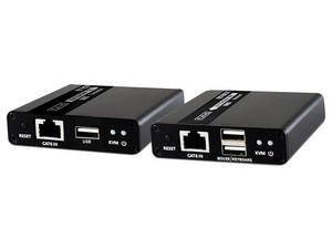 Extensor de Video Enson ENS-HDMIE70KVM, Para Video HDMI por Cable Cat6, hasta 70m, Color Negro.