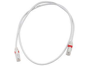 Cable Patch Enson P6A09WH, Cat6A, 26 AWG, 90cm, Color Blanco.