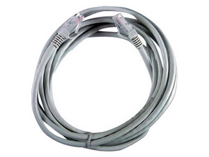 Cable de Red Enson RJ-45 Cat5e UTP, 3m. Color Gris.