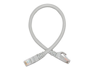 Cable Patch Enson P6003G, RJ-45 a RJ-45 (M-M), Cat6, 30cm, Color Gris.