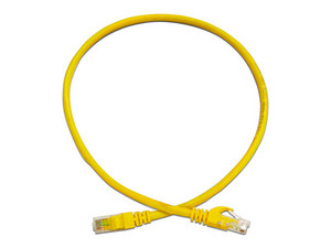 Cable de Parcheo Enson de RJ-45 Cat6 de 60cm. Color Amarillo.