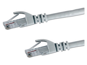 Cable de parcheo Enson de RJ-45 (Macho) a RJ-45 (Macho) de 0.9m. Color Gris.
