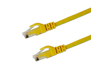 Cable de Red Enson PRO-II P6009Y, RJ45 Cat6, longitud 0.9m. Color Amarillo.