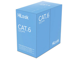 Bobina de Cable HiLook NC-1LN6UU/CCA, Cat6, 305m, Color Blanco.