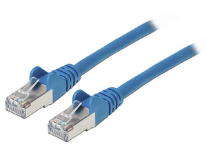 Cable de red INTELLINET, Cat6a, UTP, RJ-45 (M-M), 4.2m, Azul.