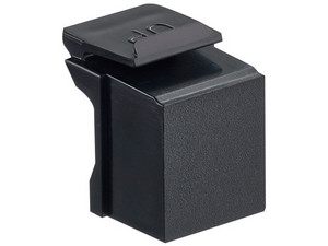 Mulo ciego QuickPort, Bolsa de 10 Piezas. Color Negro.