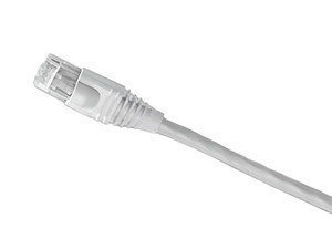 Cable de Red Leviton Cat 5e UTP, 0.9m. Color Blanco.