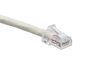 Patch Cord Tipo Slimline Leviton, Categoría 6 UTP, 0.91 Metros, Color Blanco.