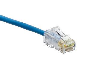 Patch Cord Cat6 High Flex, RJ45 Flexible y Seguro, 1.8m, Color Azul.
