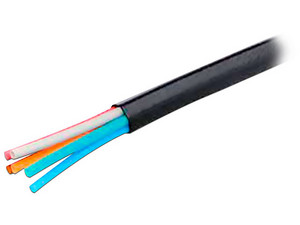 Cable de Fibra óptica LEVITON GFOM3UNI06LU-Eca de 6 hilos, Multimodo OM3. Color Negro.