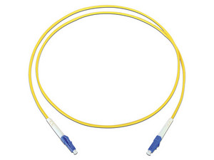 Jumper de Fibra Óptica LinkedPro LP-FO-6014B, Monomodo, LC a LC, 1m, Color Amarillo.