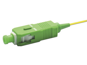 Cable Monomodo LinkedPro, SC/APC Macho a "Pigtail" (Cable descubierto), Simplex, 2m, Tight Buffer.