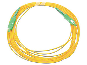 Jumper de Fibra Óptica Monomodo LinkedPro SC (M-M) de 5m. Color Amarillo.